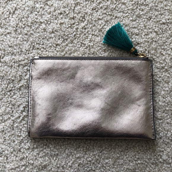 J.Crew Gold Clutch - Picture 2 of 4